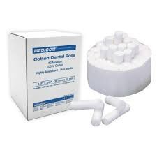 High Absorbent Dental Cotton Rolls Non Sterile 100% Natural
